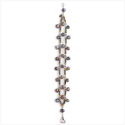 Midnight Magic Heart Bracelet
