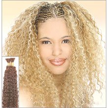 Human Hair Wet & Wavy Braid 16"