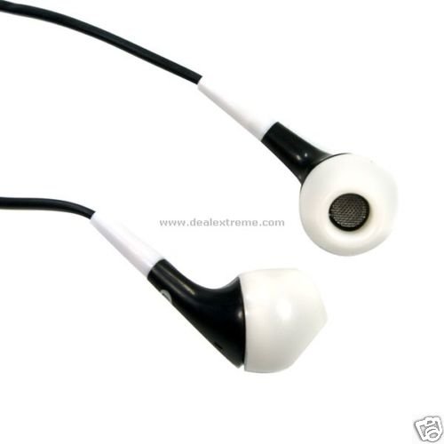 Trendy Black In-Ear Earphones for iPod and MP3