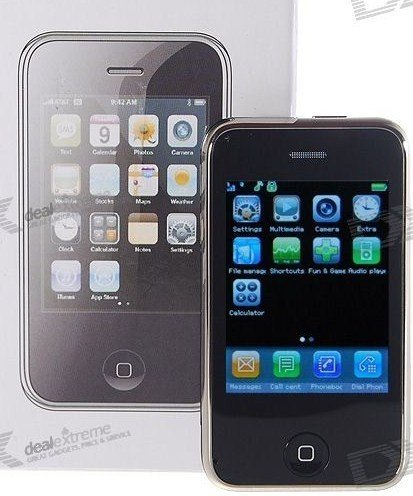 2.4" Touch screen Dual SIM Quad-band GSM Cellphone