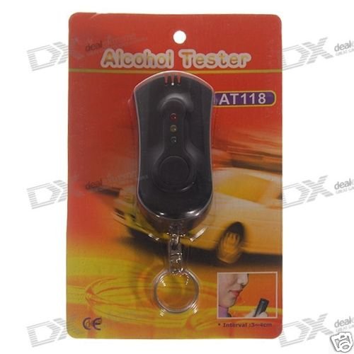 Alcohol Tester Breathalyzer Keychain