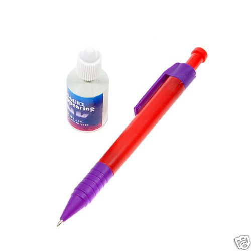 Squirting Pen +Timed Disappearing Ink (Practical joke)