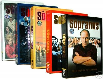 New The Sopranos Complete Seasons 1 2 3 4 5 DVD Box Sets