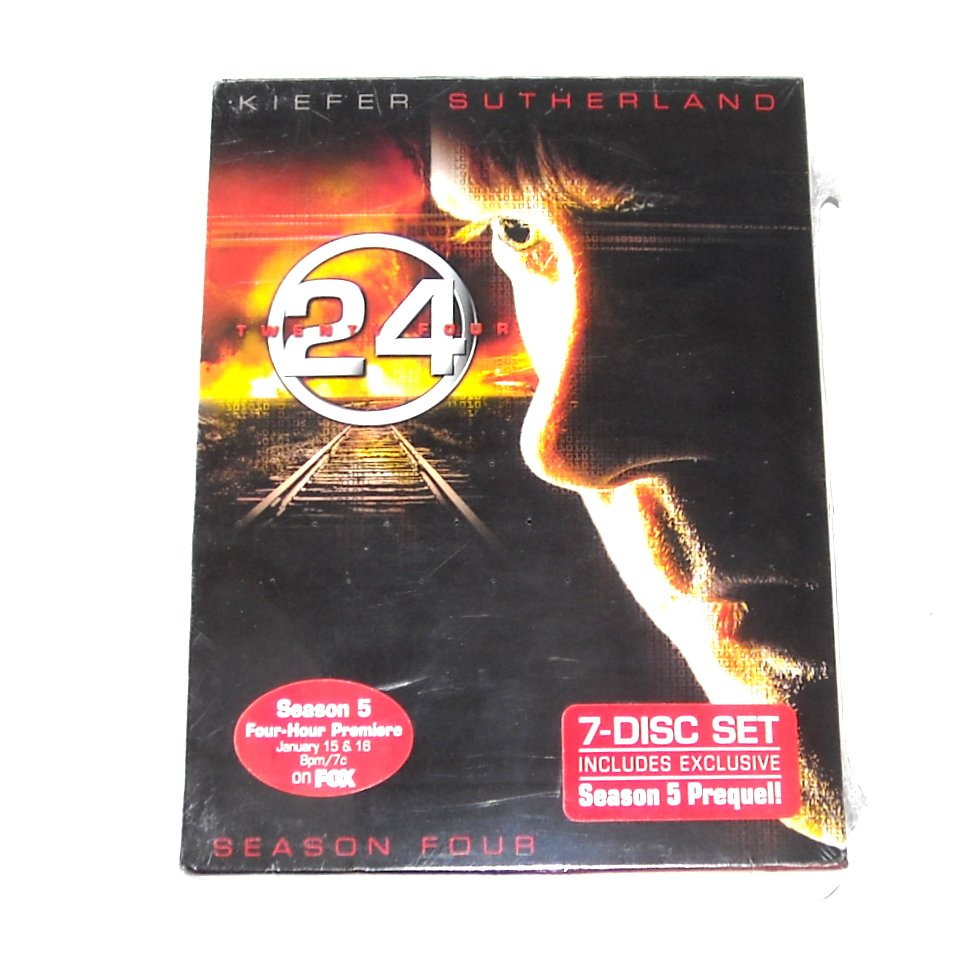 24 Season Four Widescreen Edition 7 DVD Set