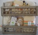ESSENTIAL DESIGN 8 PC NATURAL BATH ACCESSORIES SET