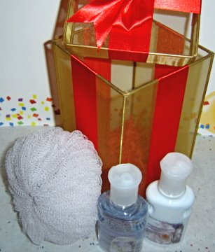 BATH & BODY WORKS 3 PC 4 OZ. MOONLIGHT PATH TRAVEL BATH & BODY SET