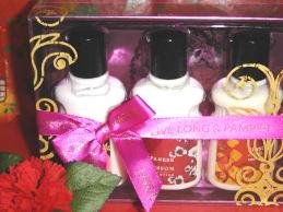 BATH & BODY WORKS 3 BOTTLE 2 OZ EXOTICS BODY LOTIONS GIFT SET