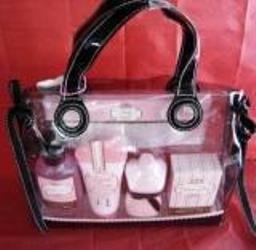 THINK PINK 4 PC TRAVEL BATH SET