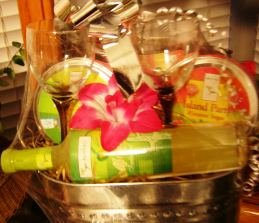 SOUTH OF THE BORDER 7 PC MARGARITA MIXES WITH ICE BUCKET