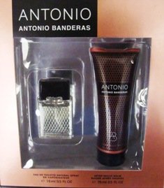 ANTONIO BANDERAS 2 PC . 5 OZ COLOGNE & AFTERSHAVE GIFT SET