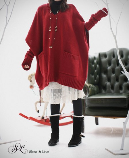 SH002 - Bat sleeve sweater