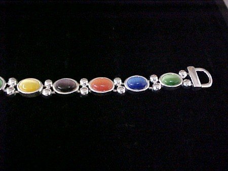 Colored Stone Bracelet