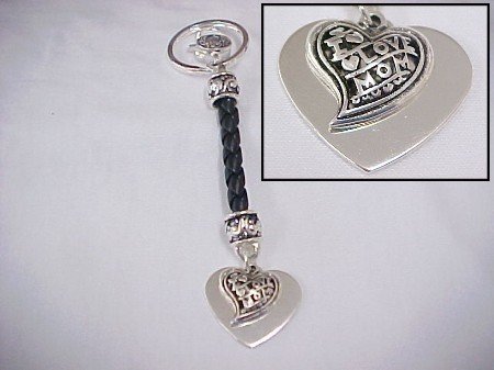 I Love Mom Keychain Clearance Item