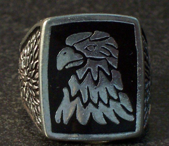 Bald Eagle Head Ring
