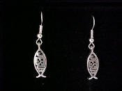 Jesus Earrings Now On Sale Sterling Silver