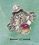 Wizard Ring with Austrian Crystal Ball
