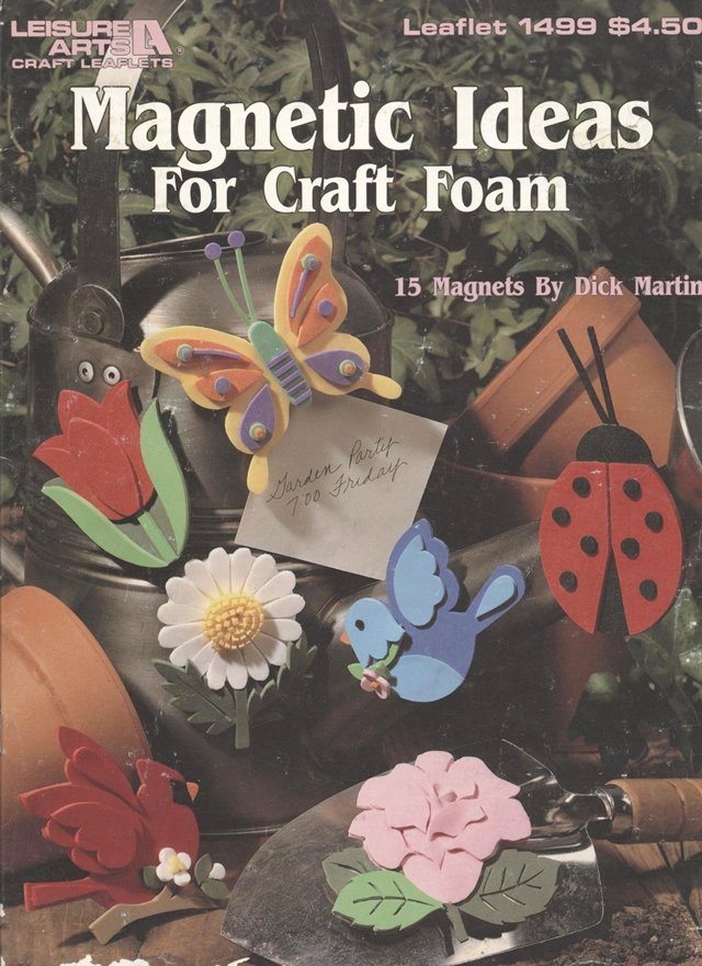 Magnetic Ideas for Craft Foam 1499