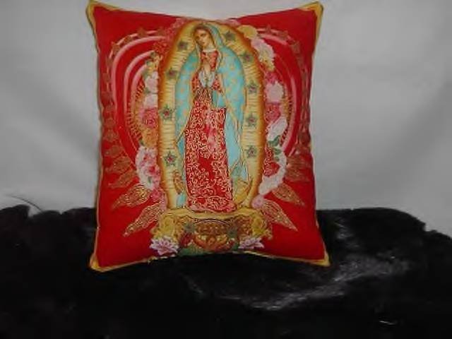 Guadalupe pillow, New, 4 styles to choose from.