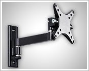 LCD TV monitor wall mount bracket for 10"-23" screen w/9" arm