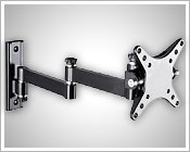 LCD TV monitor wall mount bracket for 10"-23" screen w/15" arm