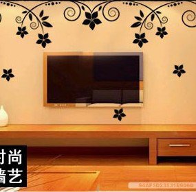 flower design Home Decor Wall Sticker