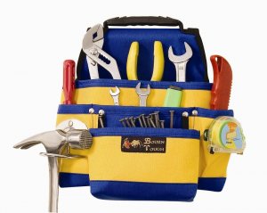 Heavy Duty Nylon Contractors Nail & Tool Pouch Bag