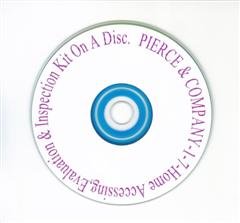 Home Accessing,Evaluation & Inspection Kit on a Disc.