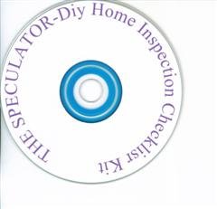 Professional Home Inspection Checklist Kit on a Disc $19.95.