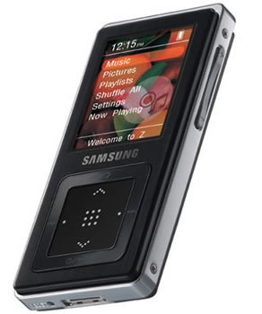 Samsung - YP-Z5Z 1GB Digital MP3 Player w 1.8 TFT LCD Screen