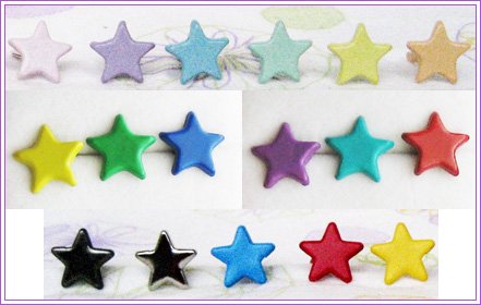 Flat Star Studs #310