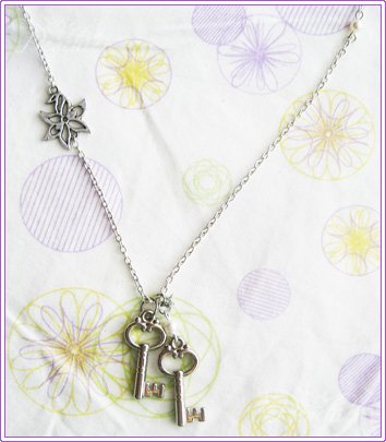 Double Key Necklace #503