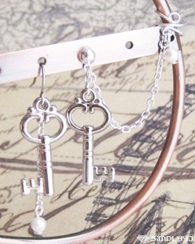 Keys Cuff Earring #204