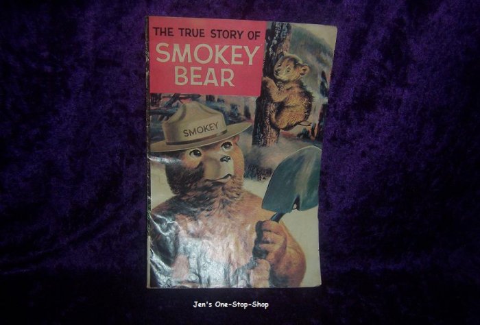 The True Story of Smokey Bear, comic book, copyright 1969