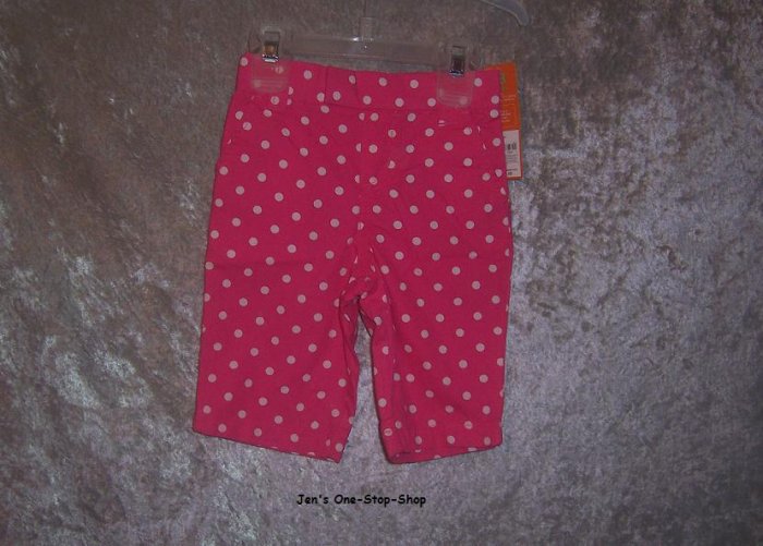 Girls 18 month Carter's pink capri pants - NWT!!!