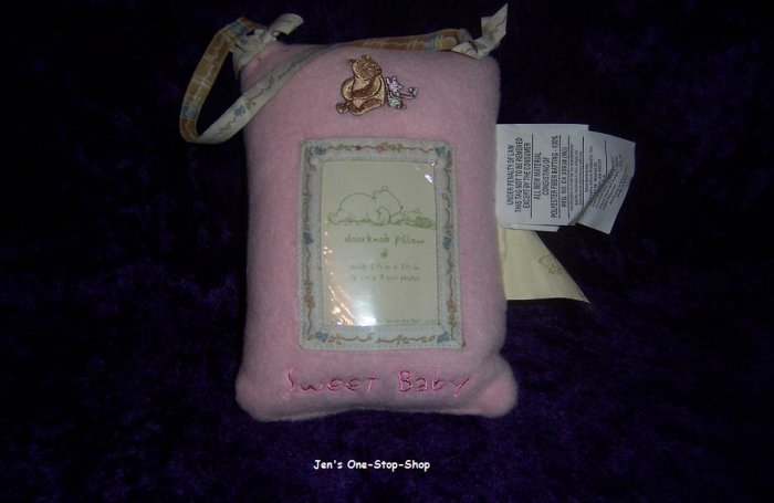 Classic Winnie The Pooh Doorknob Pillow - NEW!!