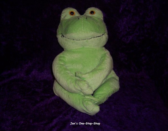 Big light green frog