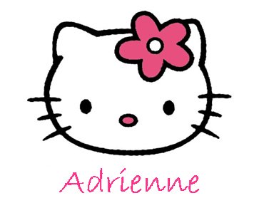 Hello Kitty- Personalized Notecards with Envelopes (10) (b)