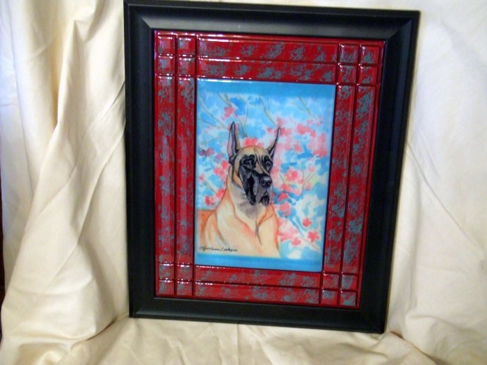 Great Dane 10x13 Tile Picture