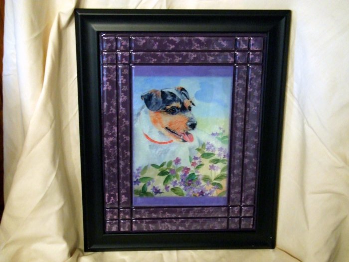 Parson Russell Terrier 8x10 Tile