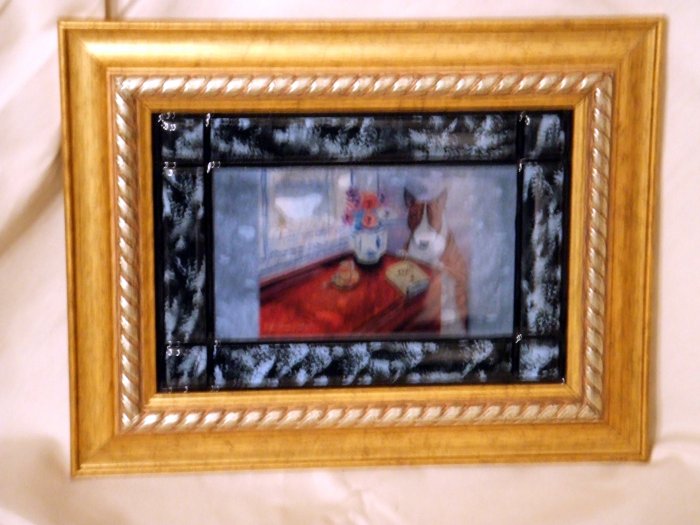 Bull Terrier 5x7 Tile Picture