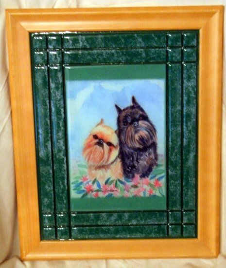 Brussels Griffon 10x13 Tile Picture