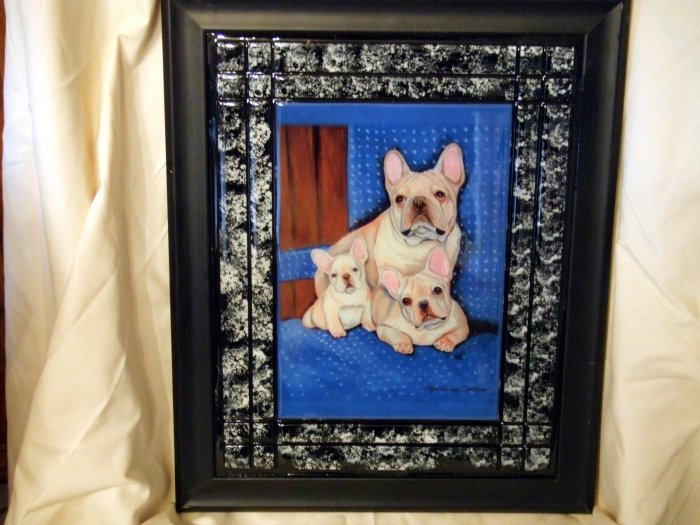 French Bulldog 11x14 Tile Picture