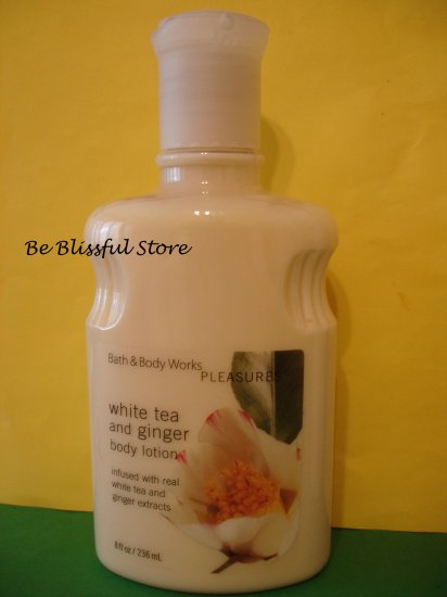 Bath Body Works White Tea Ginger Lotion Large Full Size