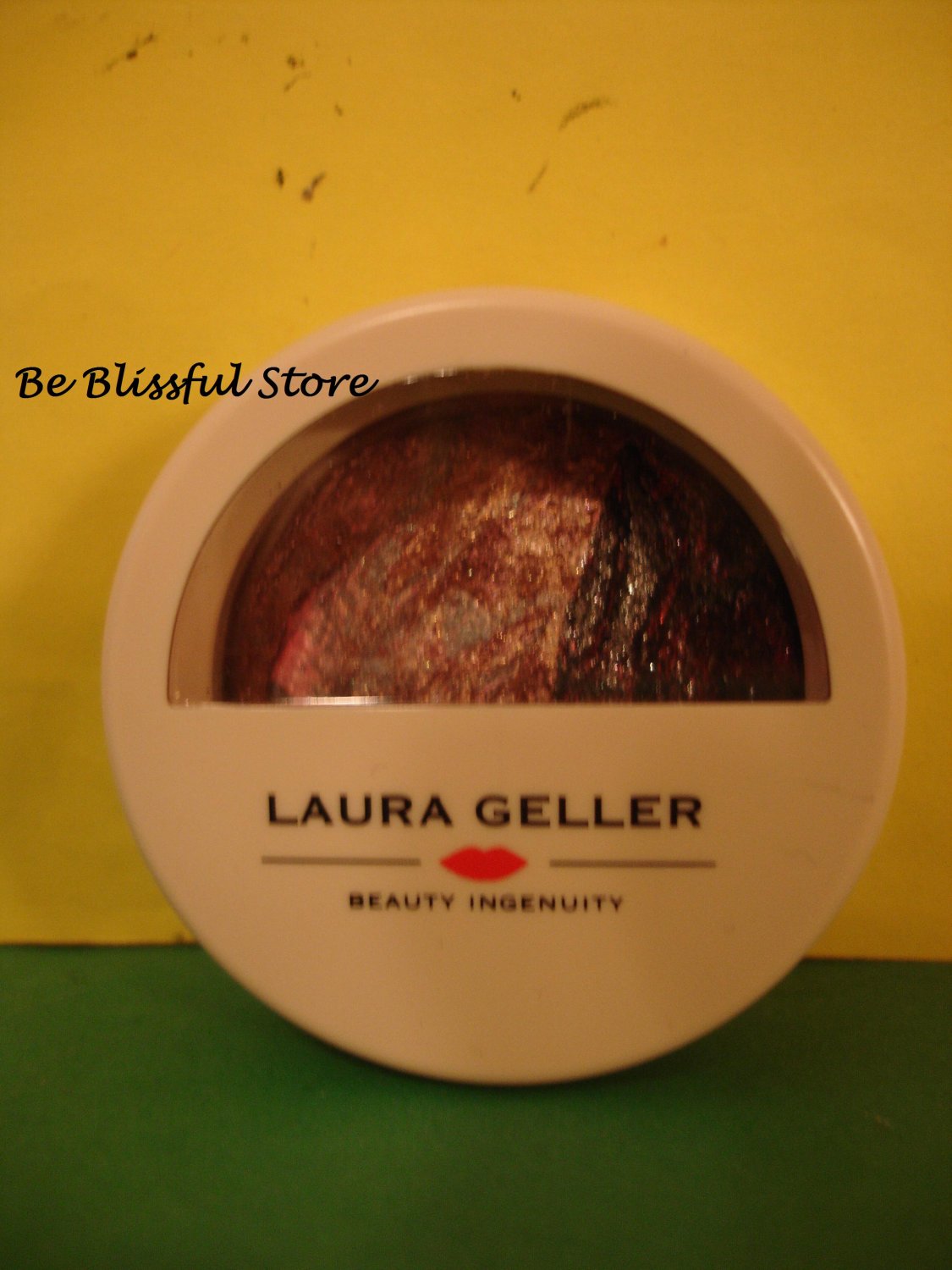 Laura Geller Baked Eyeshadow Eye Rimz Toasty Pink Berry Flambe