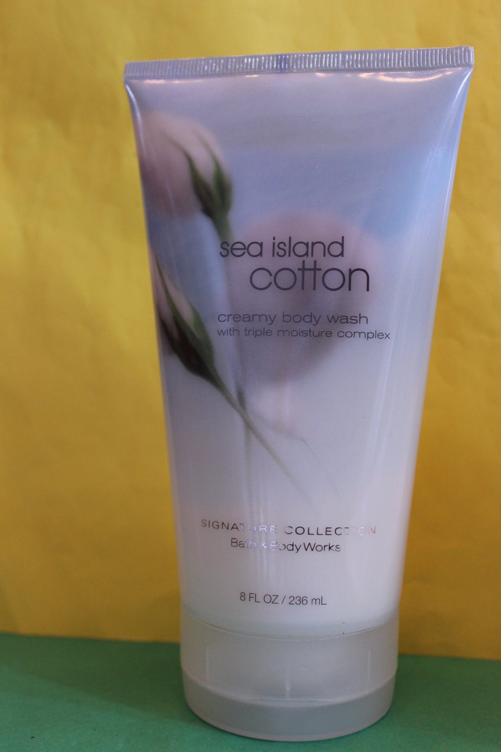 Bath And Body Works Sea Island Cotton Creamy Body Wash Large Full Size