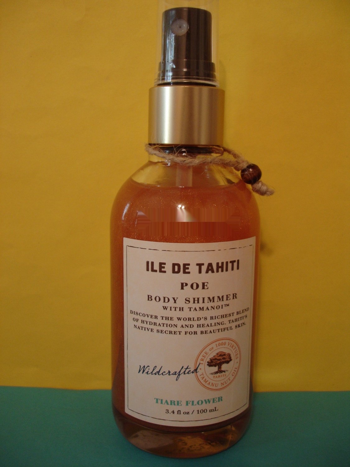 Bath & Body Works ILE De Tahiti Tiare Flower Shimmer Spray Full Size
