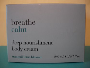 Bath & Body Works Breathe Calm Lotus Blossom Body Cream Large