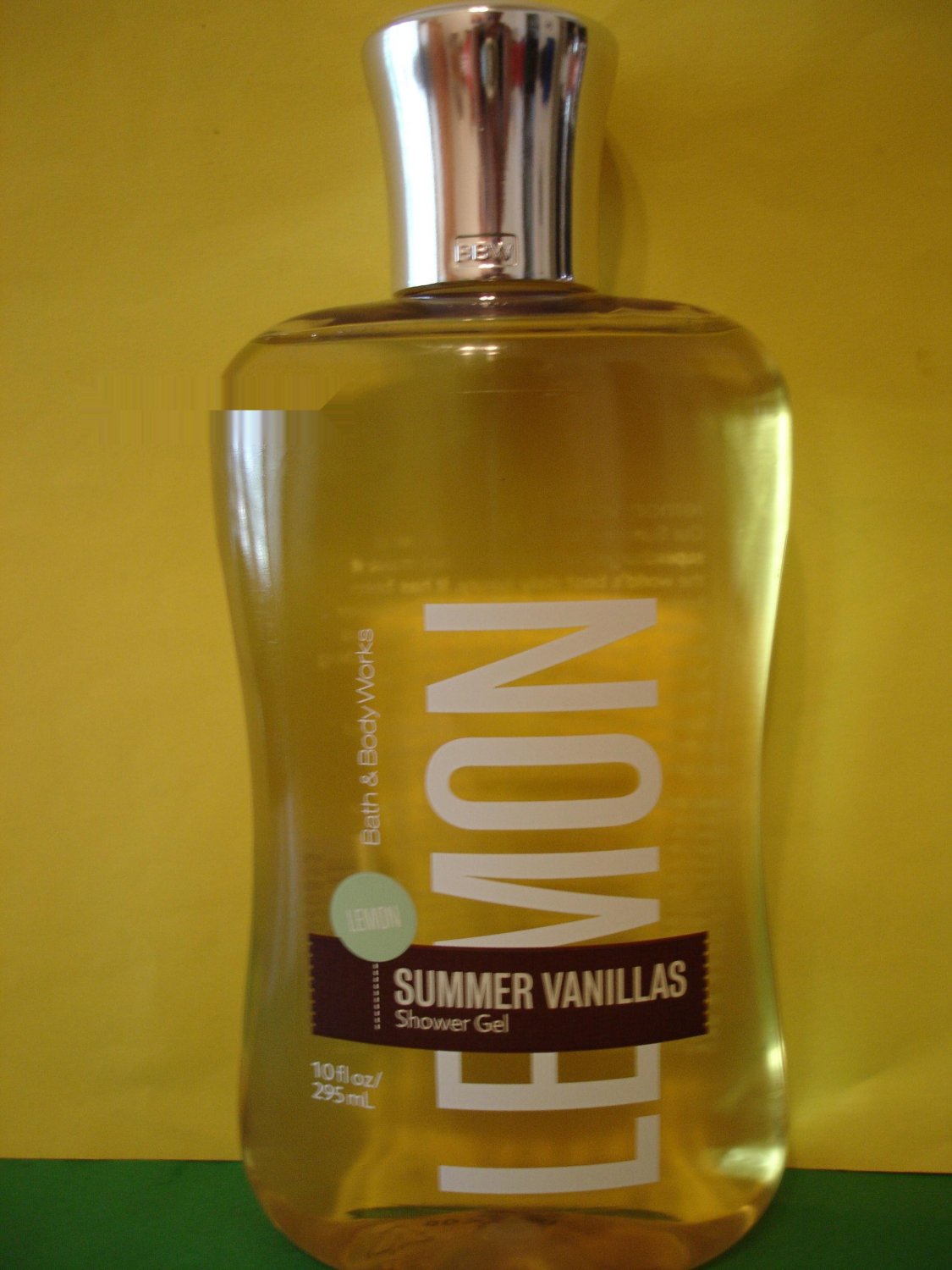Bath and Body Works Lemon Vanilla Shower Gel Full Size