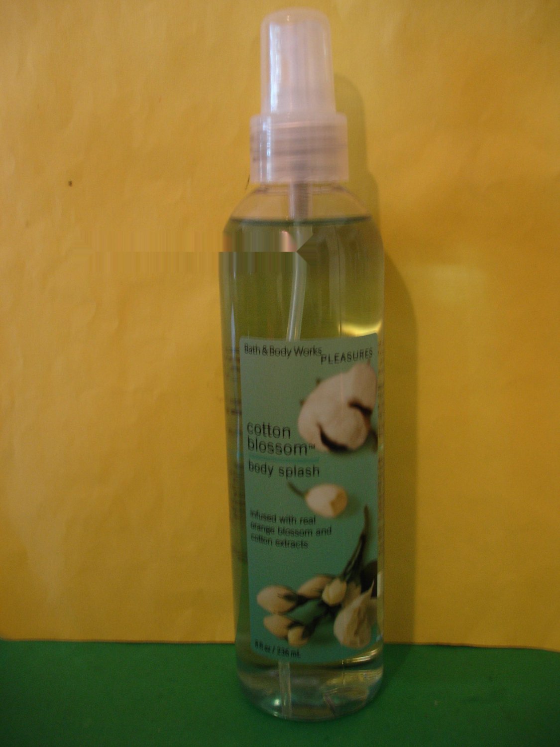 Bath & Body Works Cotton Blossom Splash Large Full Size