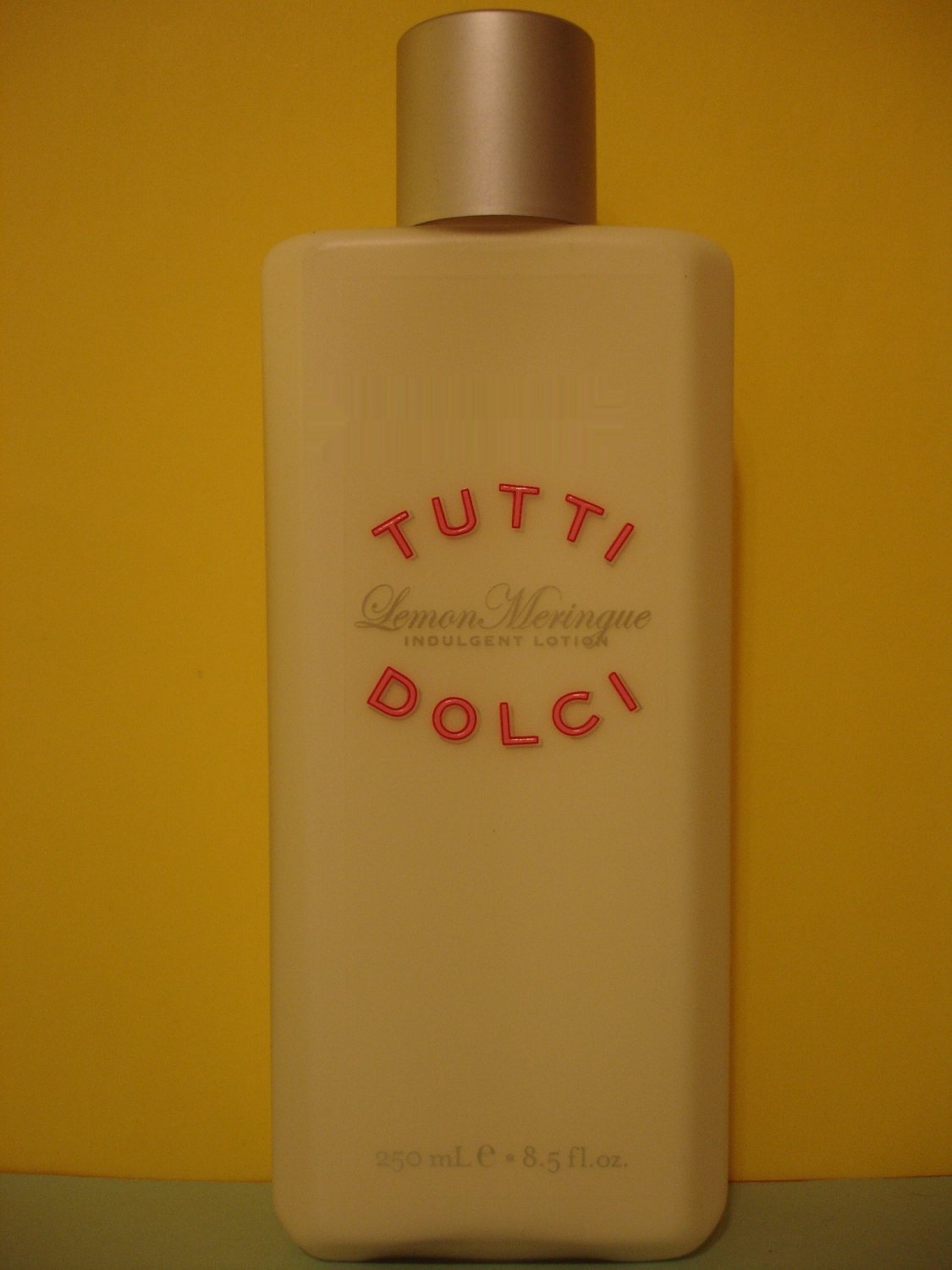 Bath and Body Works Tutti Dolci Lemon Meringue Lotion Large Full Size